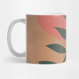 Colorful Scandi - Botanical Leaves 2 Mug